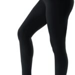 Bluemaple High Waisted Leggings for Women - Tummy Control Pants Non See Through Workout Soft Yoga Pants for Running Plus Size