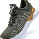 JMFCHI Boys Girls Kids' Sneakers Knitted Mesh Sports Shoes Breathable Lightweight Running Shoes for Kids Fashion Athletic Casual Shoes