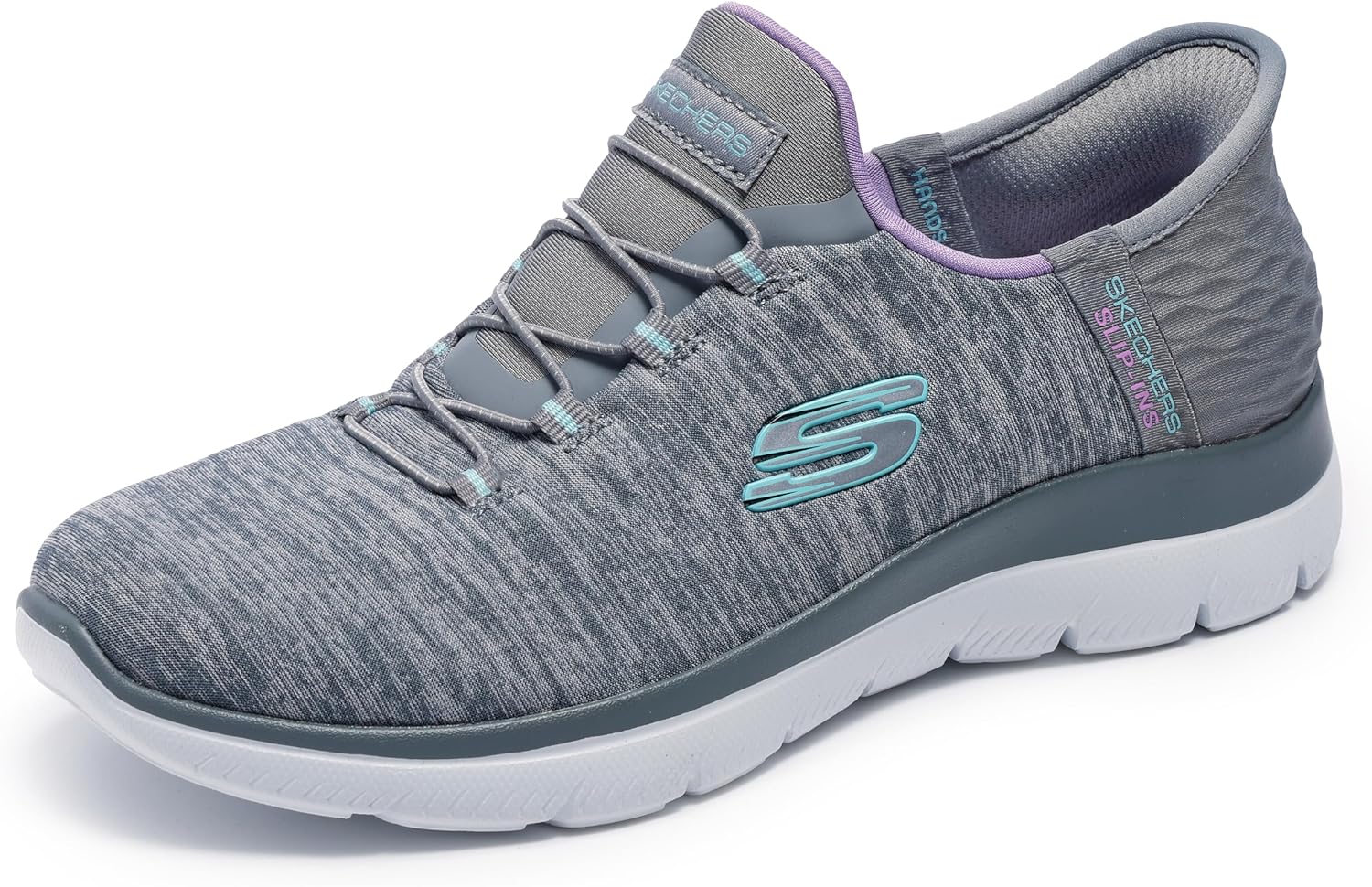 Skechers Women's Summits Dazzling Haze Hands Free Slip In Seakers