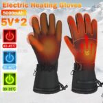 Heating Gloves Windproof Waterproof Winter Waterproof Touch Screen Glove Outdoor Moto Skiing Keep Warm Rechargeabl Gloves